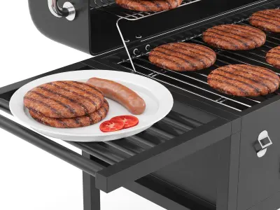 Barbecue 18 3D model