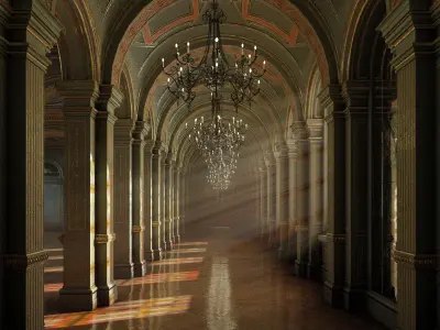 Grand Gallery 3D model