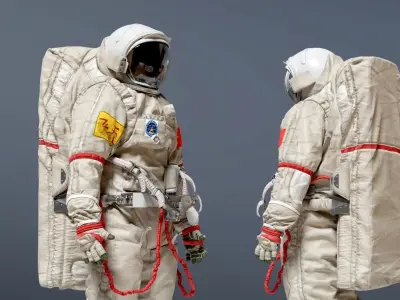 SPACESUIT China Feitian 3D model