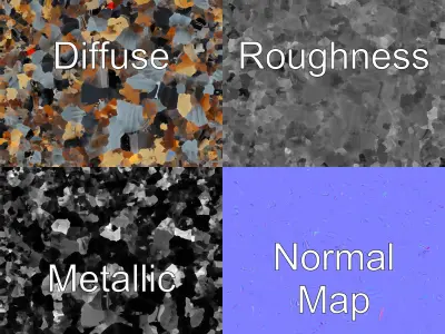 Artistic Overflowing Trash Container model pack Low-poly 3D model