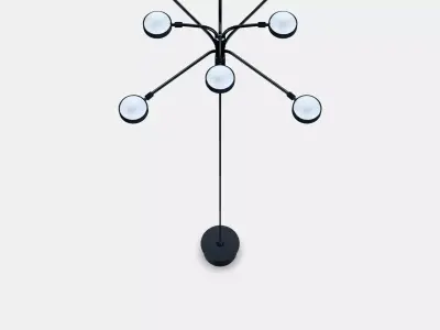 STORSLINGA LED chandelier 8 brackets 3D model