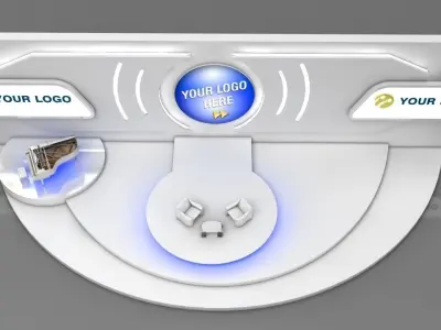 Event Stage 3D model