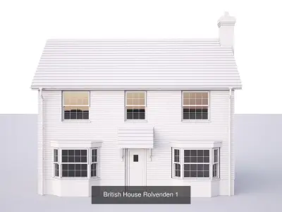 British House Rolvenden collections 3D Model Pack