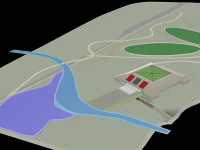 Ataturk Cultural Center 3D model