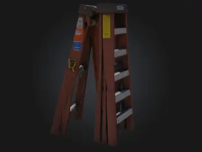 Dual Ladders  Functional Form Meets Symmetry 3D model