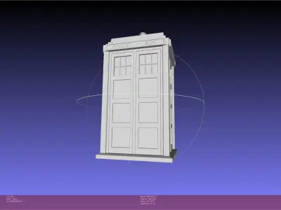 Doctor Who TARDIS Printable Model 3D print model