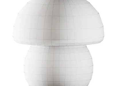 Alice Glass Table Lamp 3D model
