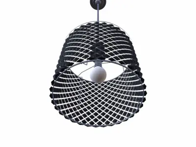 Crystal Ceiling Lamp 3D model