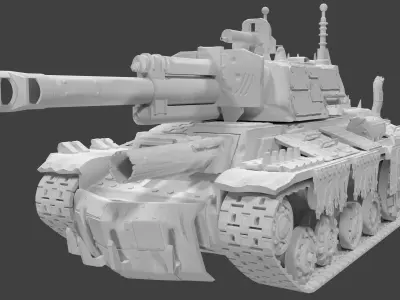 Ork Tank KV-1 3D print model 3D print model