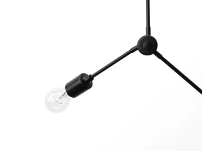 Menu Tribeca Harrison Chandelier  3D model