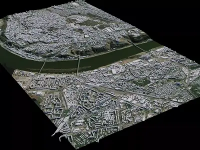 Nizhny Novgorod - Russia 3D model