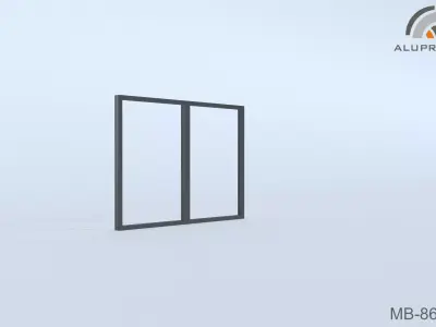 Aluprof MB-86-ST 002 W-0195 Free 3D model