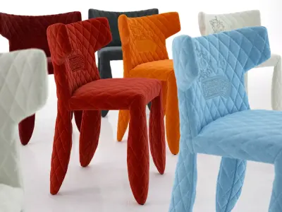 Monster armchair 3D model