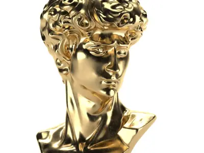 Roman statue 3D model