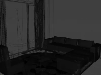Hall  furniture pack 3D model