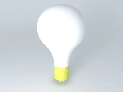 ampoule light bulb Free 3D model