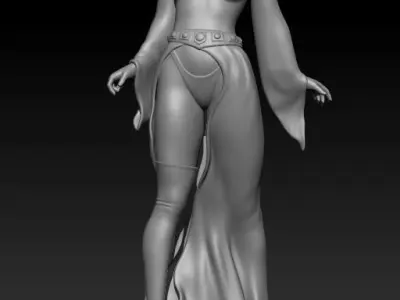Sexy Princess Leia 3D print model
