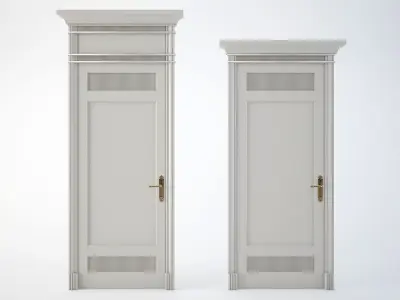 CLassic door 3D model