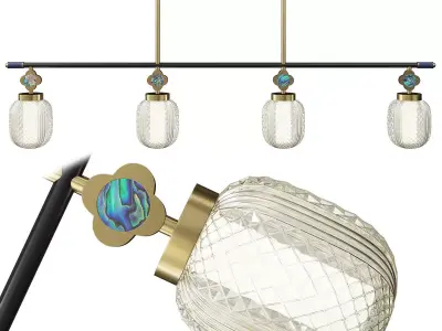 LUARA LONG B Low-poly 3D model