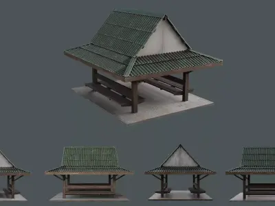 Pavilion 01 3D model