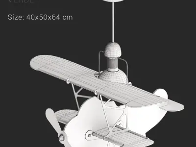 BABY PLANE VERDE 2019 3D model