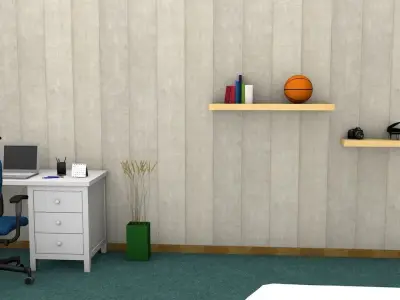 Room Cool 2018 Free 3D model