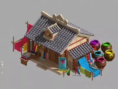Commercial Building - Buzhuang 23 3D model