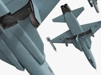  USAF Military Interceptor Aircraft 