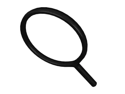 Search Symbol V1 Pack 03 Low-poly 3D model