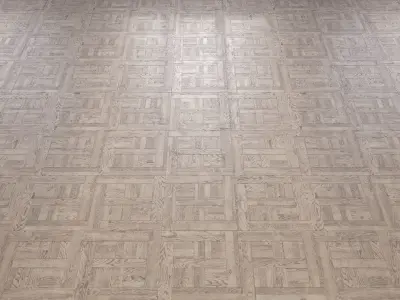 Parquet - Laminate - Wooden floor 2 in 1 Low-poly 3D model 44