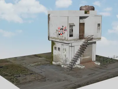 1 Marla House Low-poly 3D model