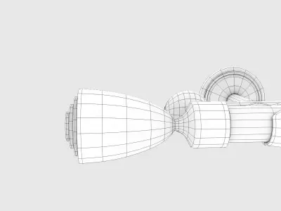 Curtain Rods No4 3D model
