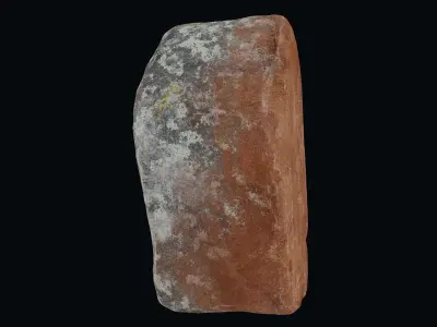 Kizildag - Hartapu Monument Low-poly 3D model