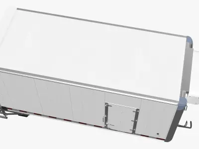  Refrigerated Vehicle Body Standalone White 
