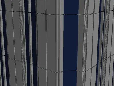 Picasso Tower Skyscraper 3D model