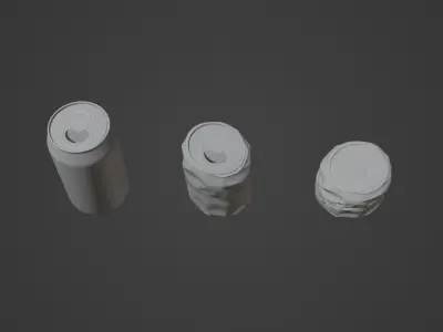 Coke Can 3D Model Free 3D model