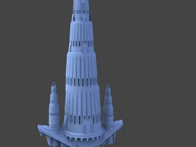 Star Freighter Fuselage base  3D model