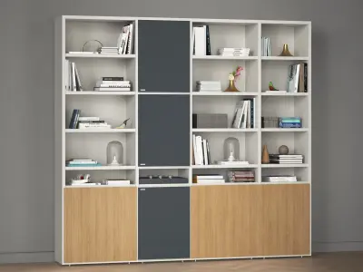 Et Cetera C33 Bookcase 3D model