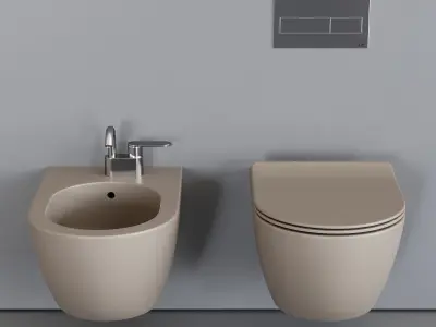Ceramica Flaminia App Wall Hung WC 3D model