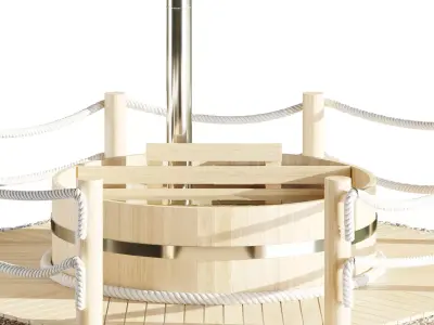 Furaco Bath Font 3D model