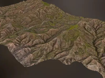 Landscape C - Scan 3D model