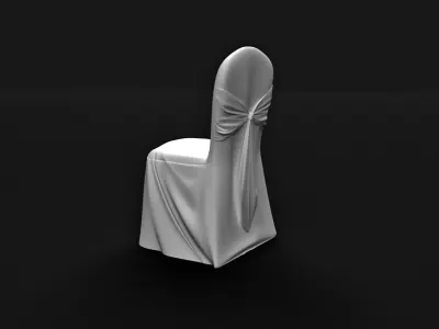 wedding chair 3D model