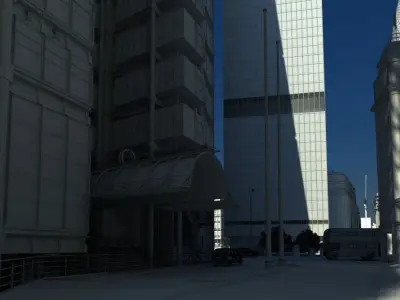 Photorealistic Skyscraper Collection 3D model