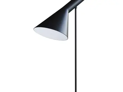 Black Desk Lamp 3D model purchase