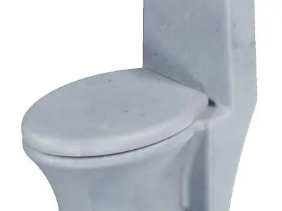 Spectacular Sanitary Ware Low-poly 3D model