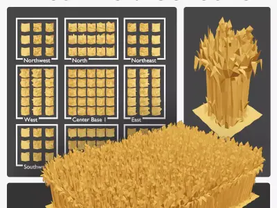 Wheat  Field 3D print model