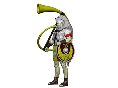 Cornicen 1 idle 3D print model