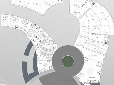 Architecture graduation project - Revit 3D model