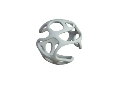 SciFi Cube Object No 43431 Low Poly Shape Texture