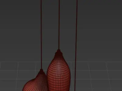 KUZCO Lighting Victoria MP3003 Pendant Light  3D model